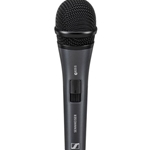 Sennheiser E825S Cardioid Handheld Dynamic Vocal Microphone with 80Hz-15kHz Frequency Response and Silent On/Off Switch