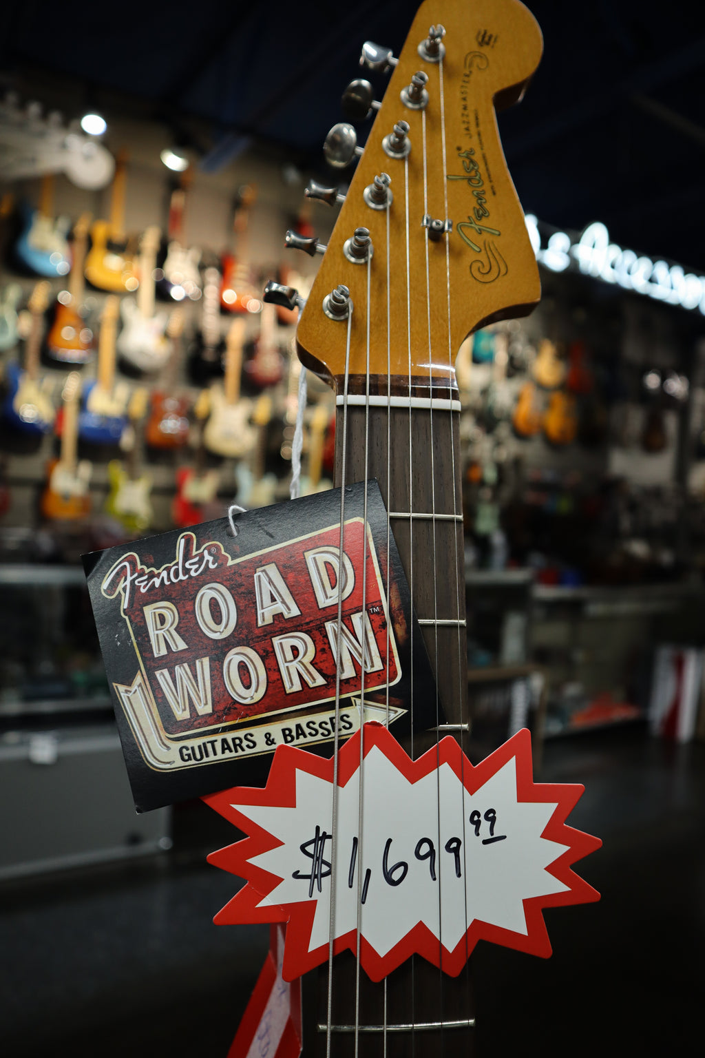 Fender Vintera® II Road Worn® '50s Jazzmaster®, Rosewood Fingerboard, Fiesta Red