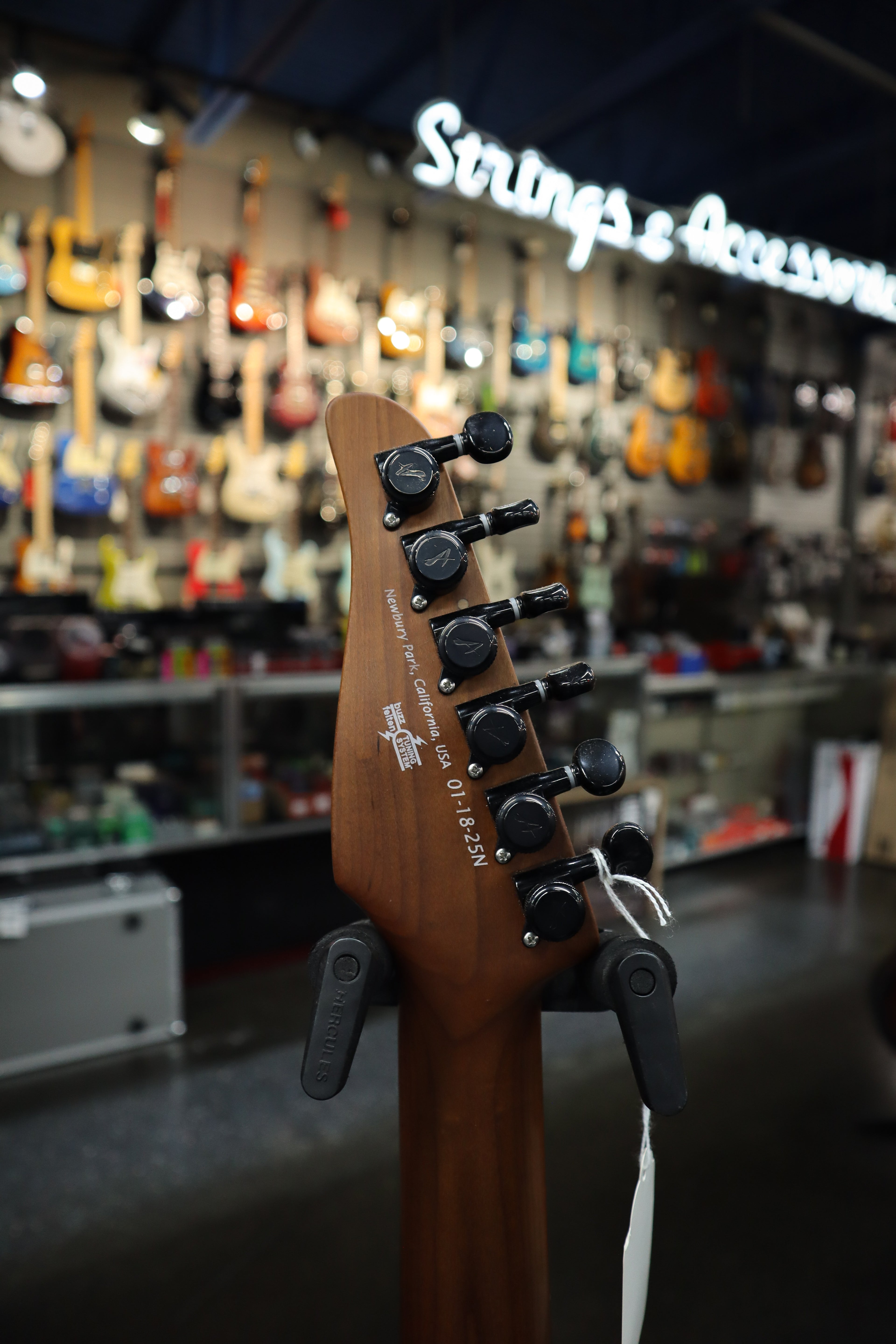 Tom Anderson Li'l Angel 01-18-25N Natural Bora to Artic Blue Burst