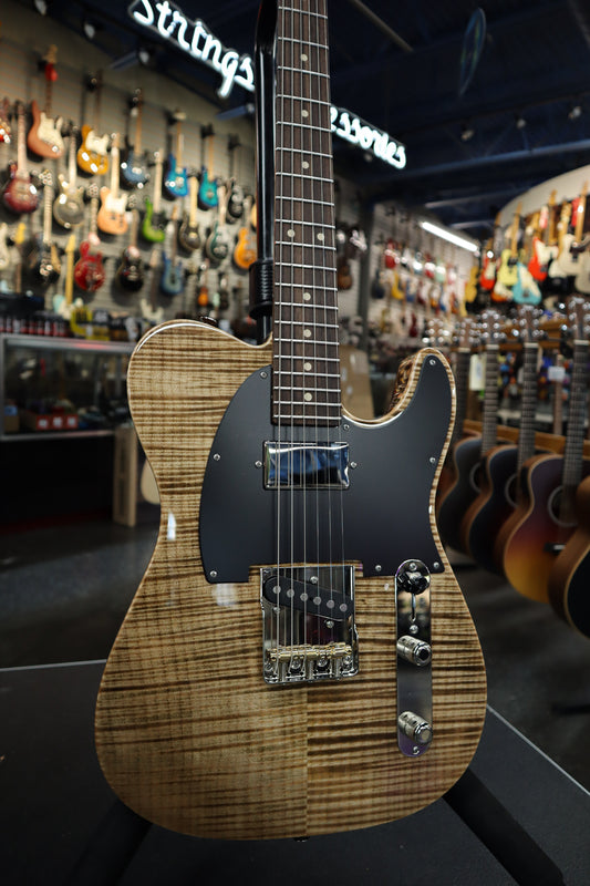 Tom Anderson top t icon- Natural Mocha/ guitar