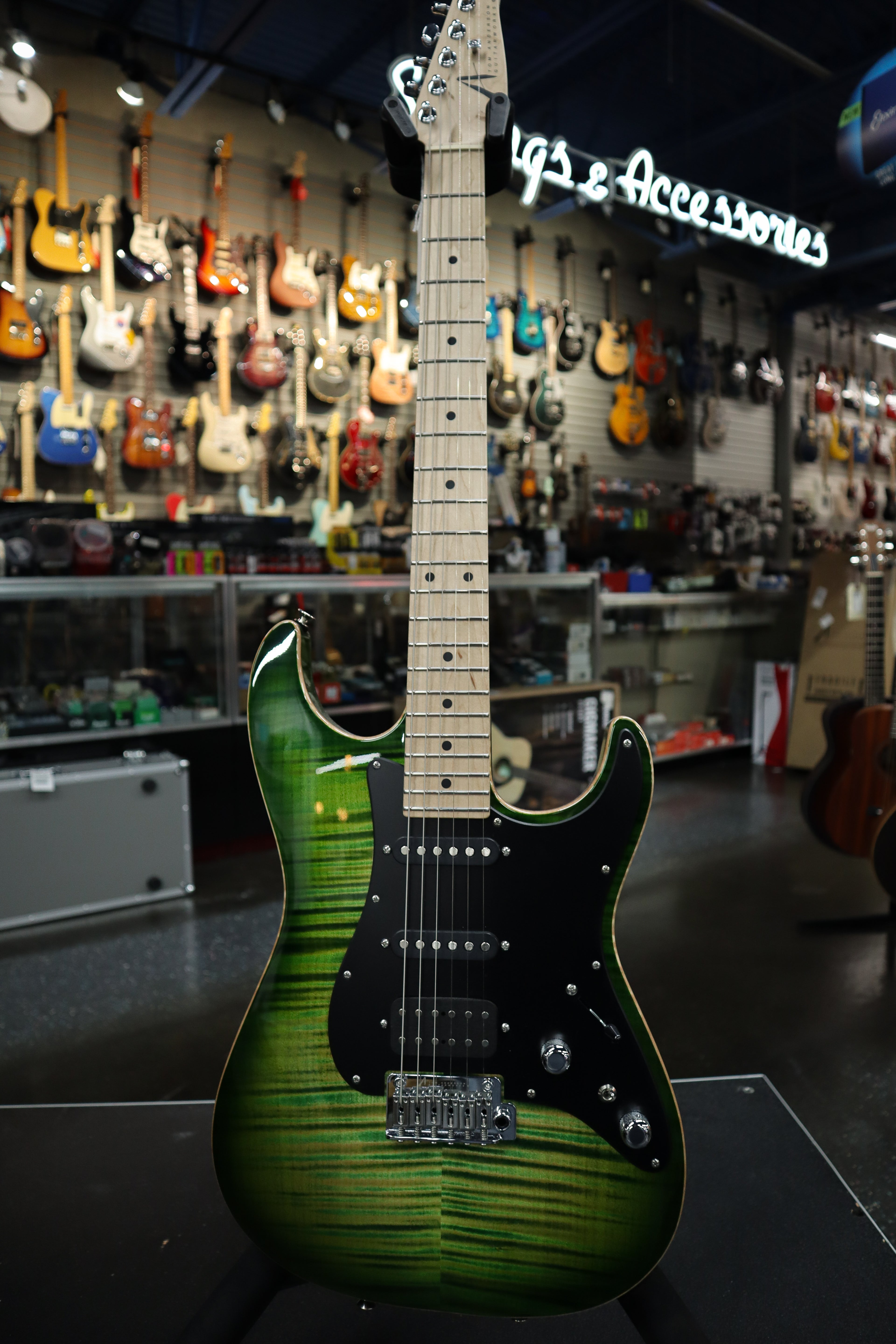 Tom Anderson Drop Top Classic 06-01-25N Natural Key Lime Burst with Binding