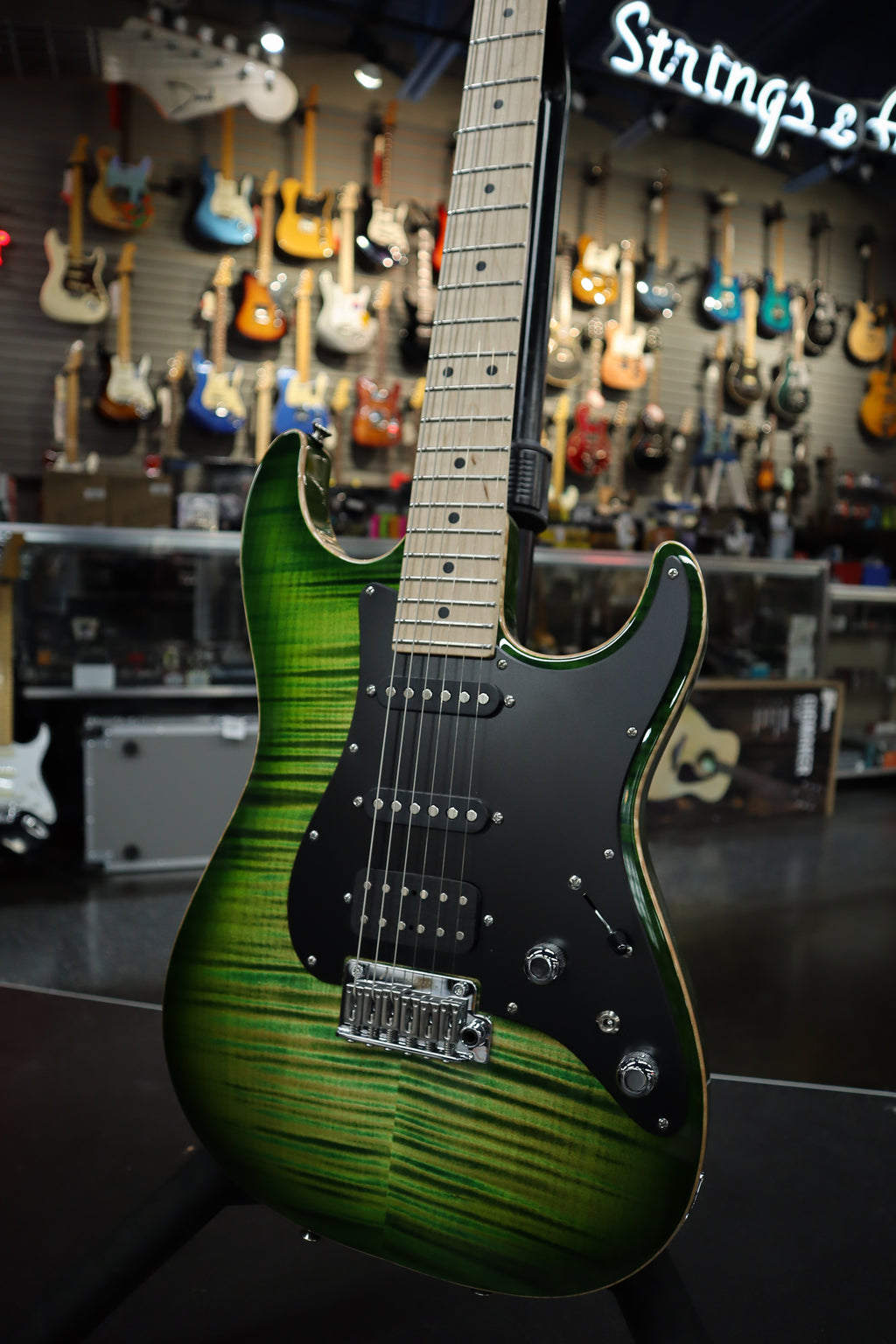 Tom Anderson Drop Top Classic 06-01-25N Natural Key Lime Burst with Binding