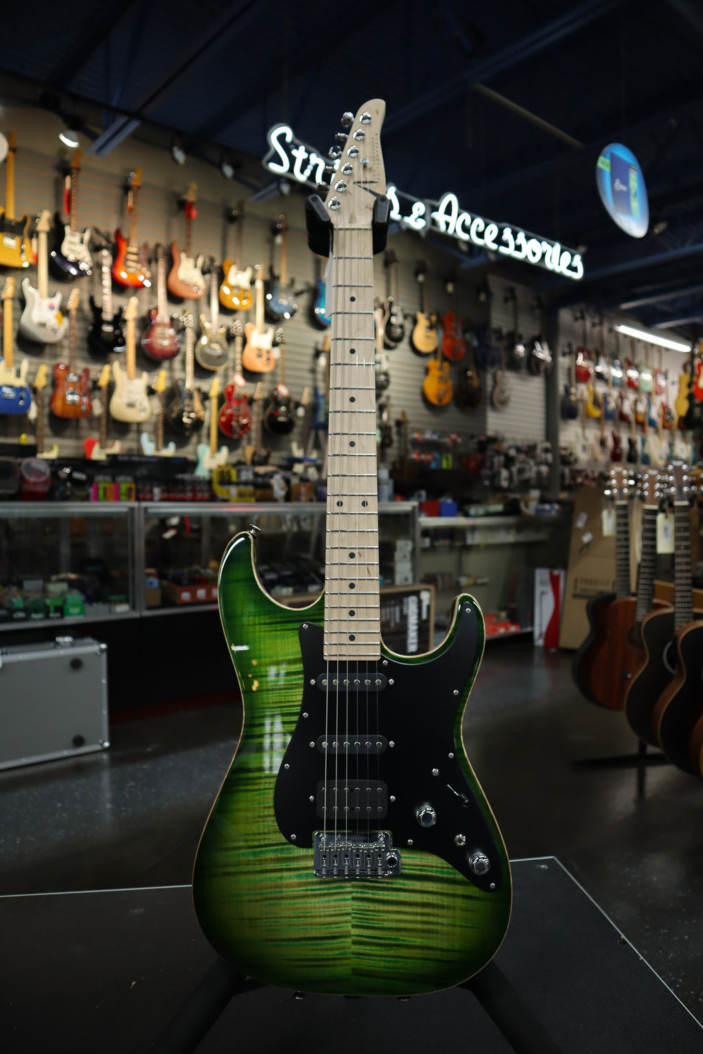 Tom Anderson Drop Top Classic 06-01-25N Natural Key Lime Burst with Binding