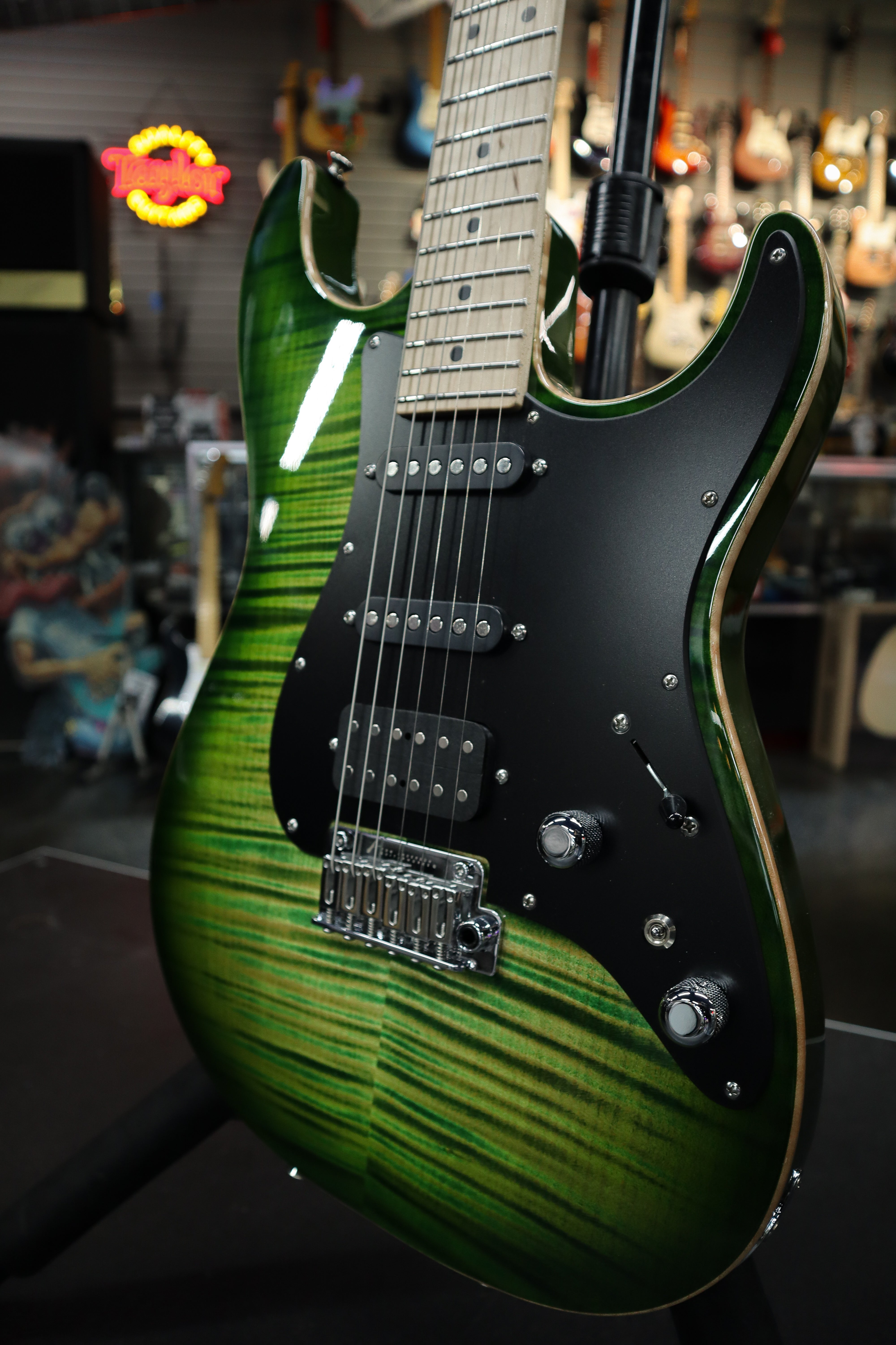 Tom Anderson Drop Top Classic 06-01-25N Natural Key Lime Burst