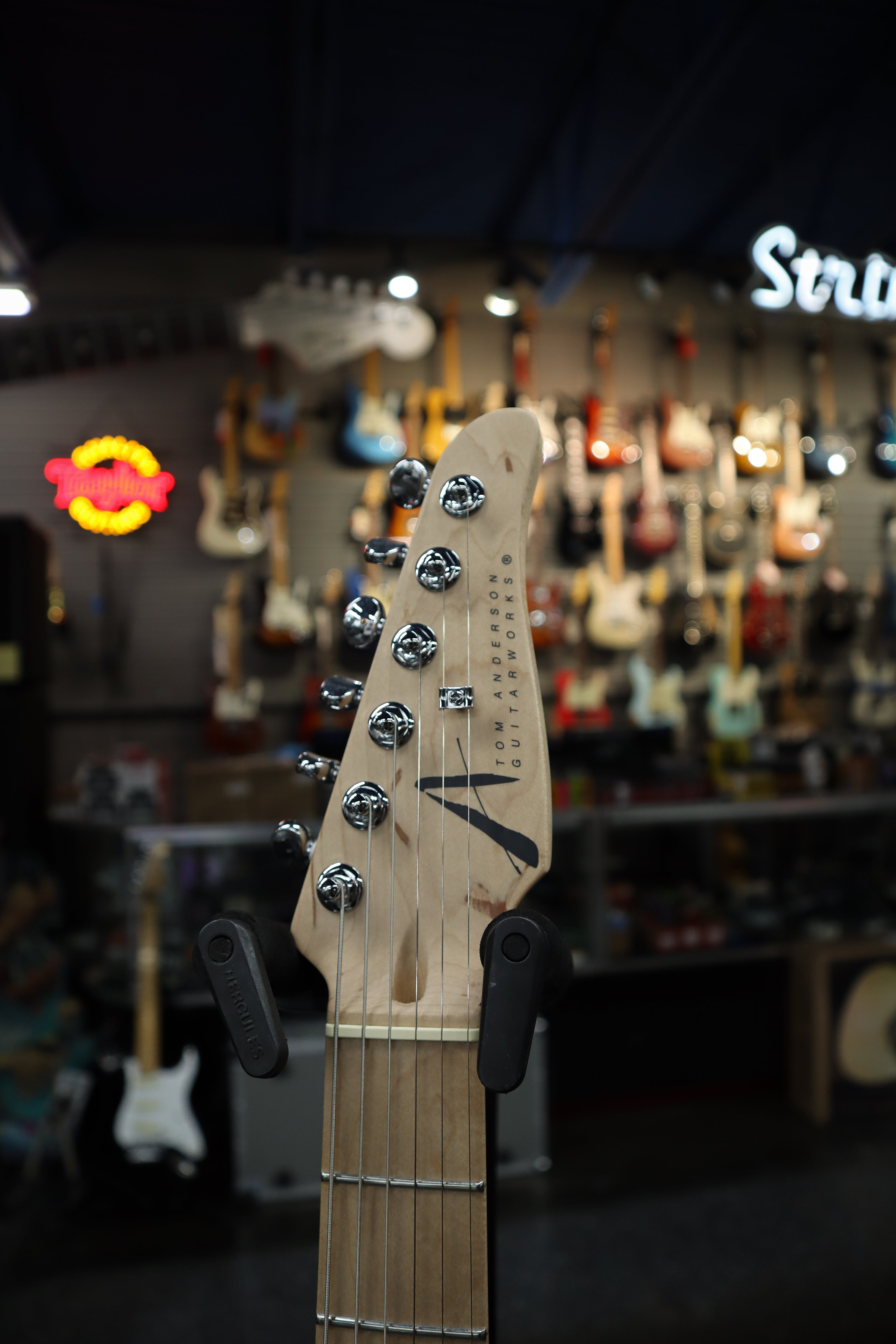Tom Anderson Drop Top Classic 06-01-25N Natural Key Lime Burst with Binding