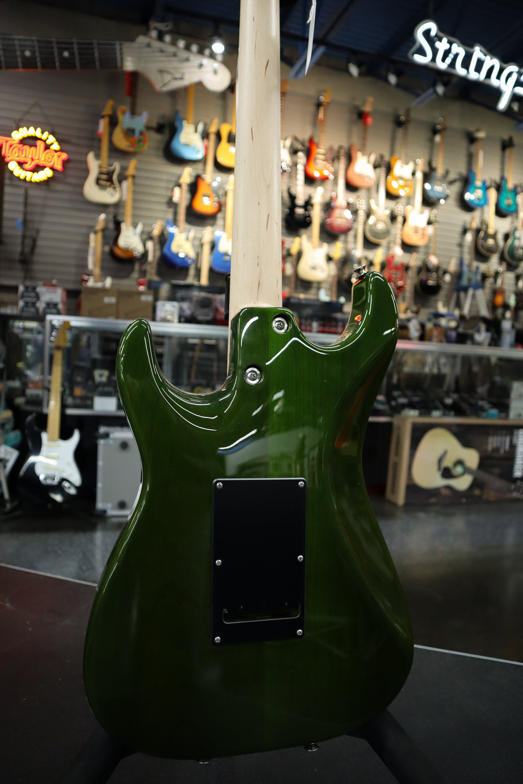 Tom Anderson Drop Top Classic 06-01-25N Natural Key Lime Burst with Binding