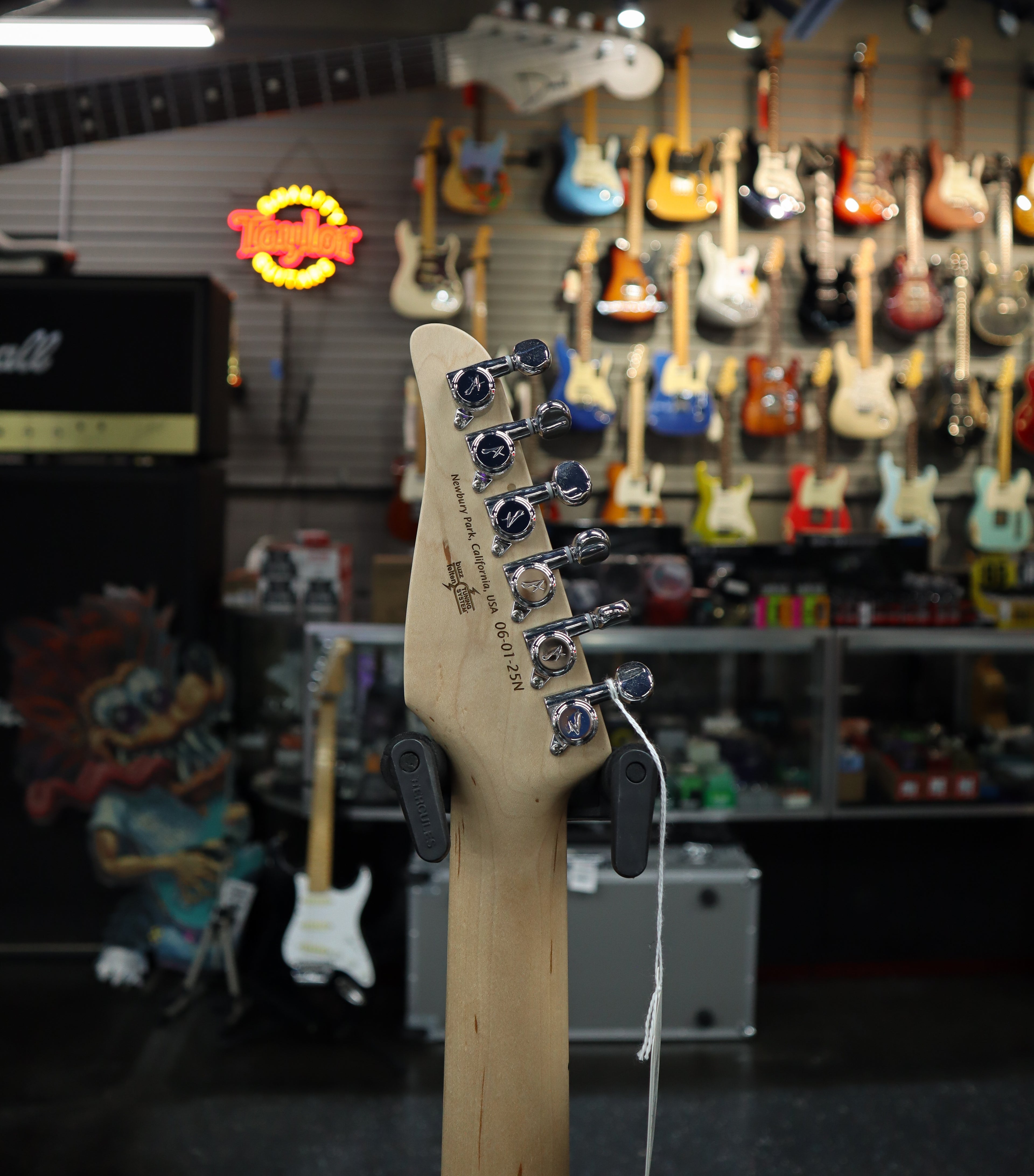 Tom Anderson Drop Top Classic 06-01-25N Natural Key Lime Burst with Binding