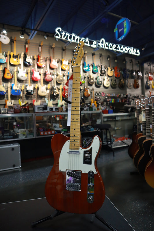 Fender 0140552529 Player II Telecaster®, Maple Fingerboard, Mocha (Ash)