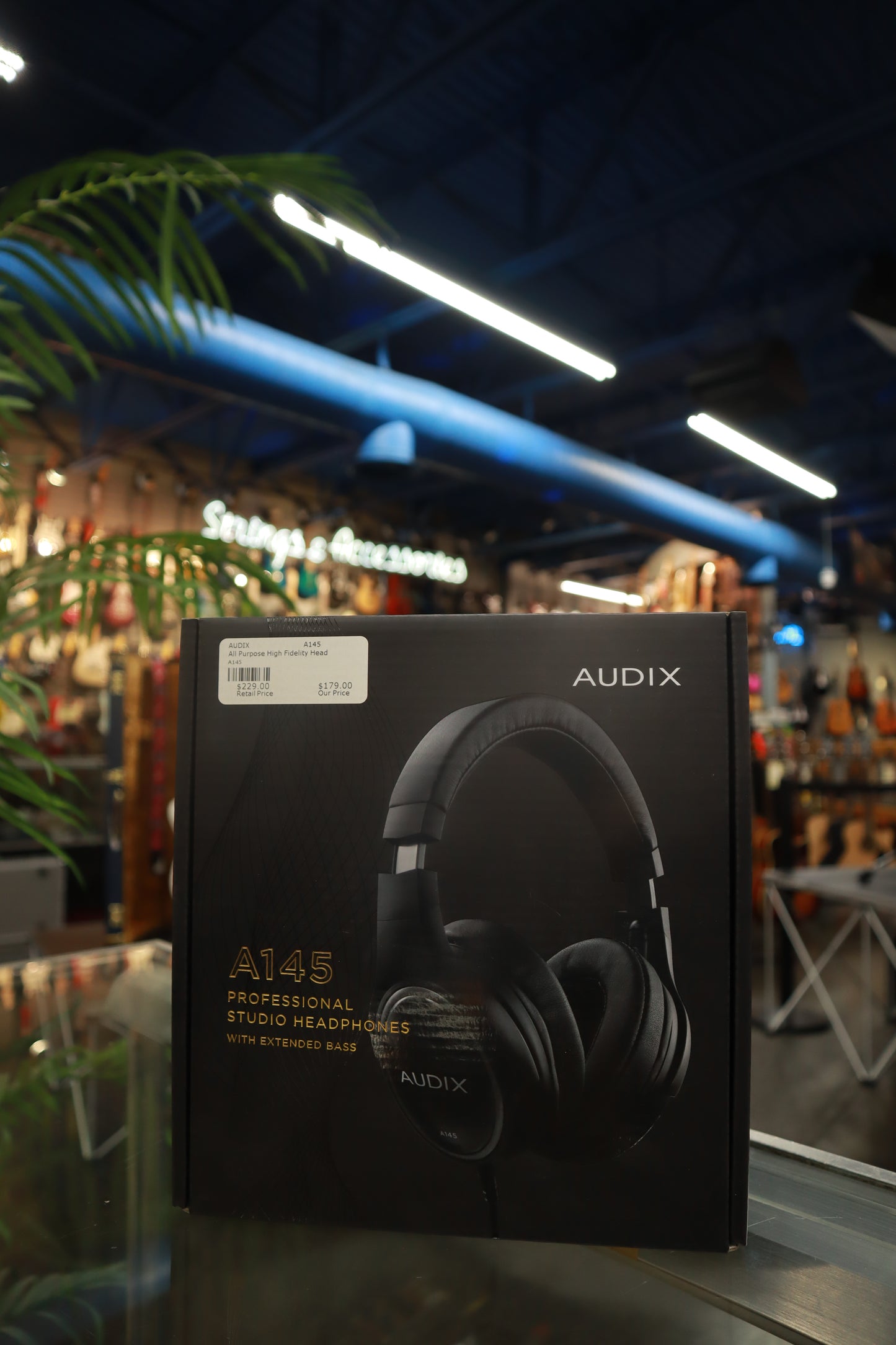 AUDIX A145 All Purpose High Fidelity Headphones with Extended Bass