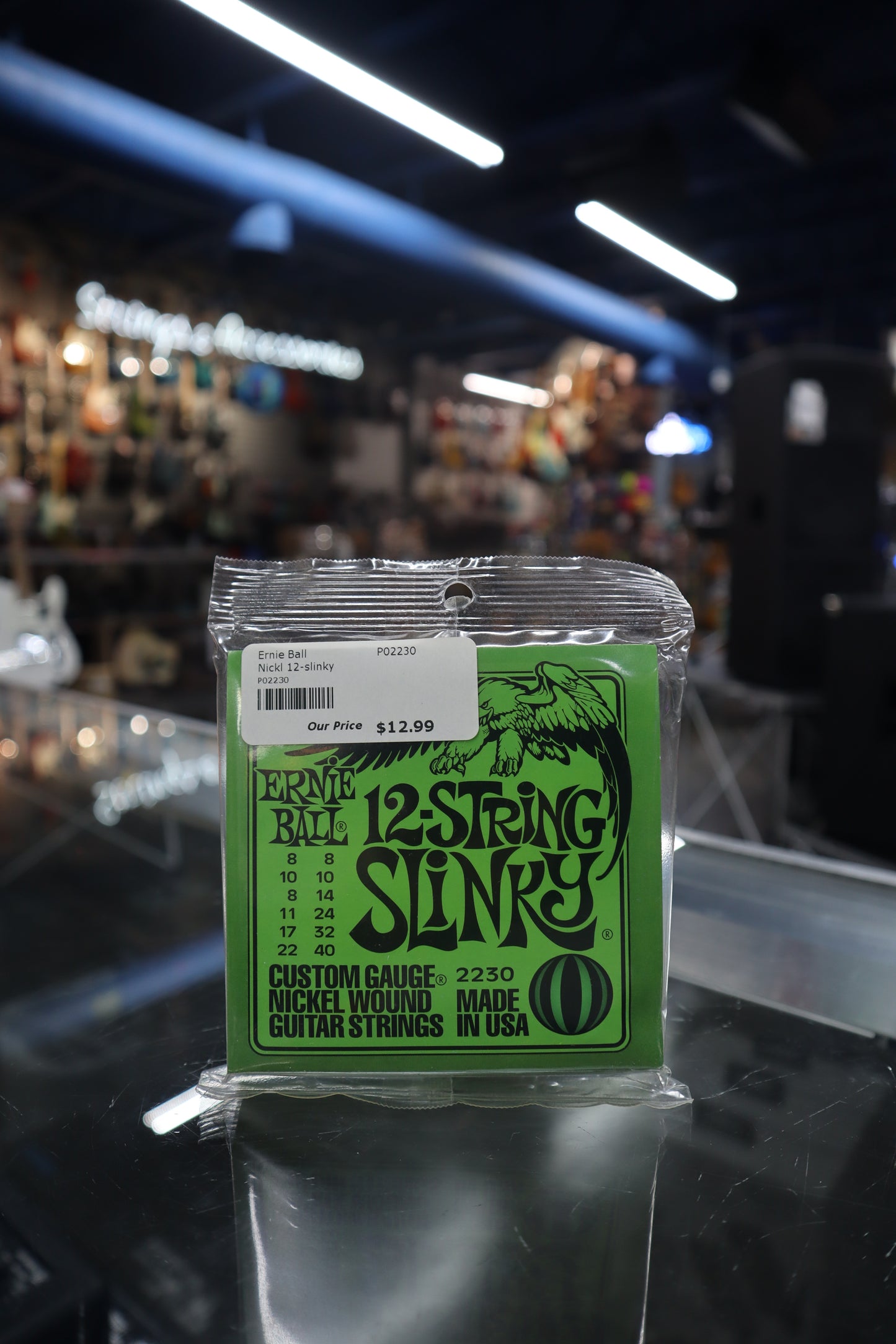 Ernie Ball P02230 Nickl 12-slinky