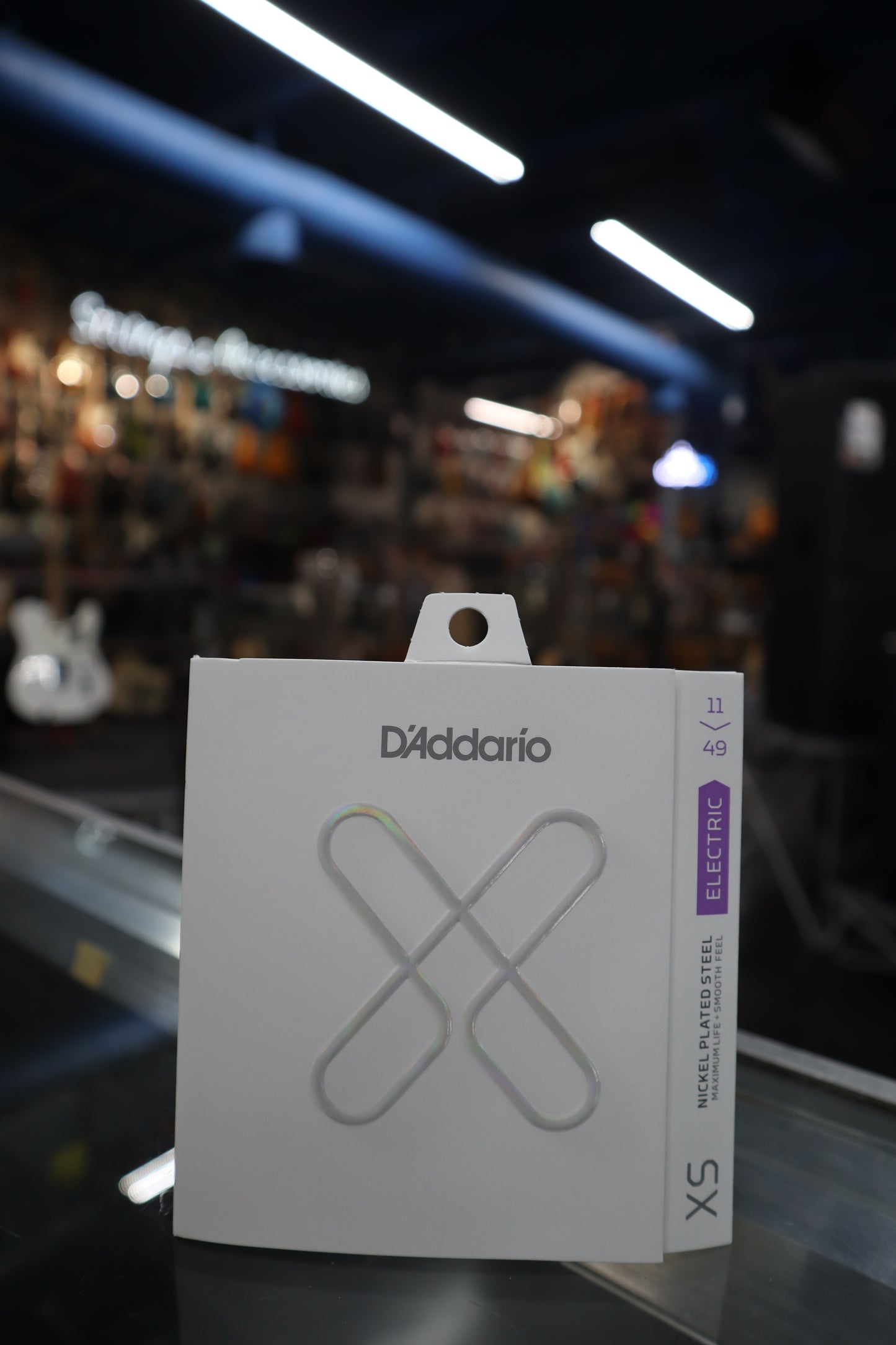 D'Addario XSE1149 11-49 Medium Coated Electric Guitar Strings