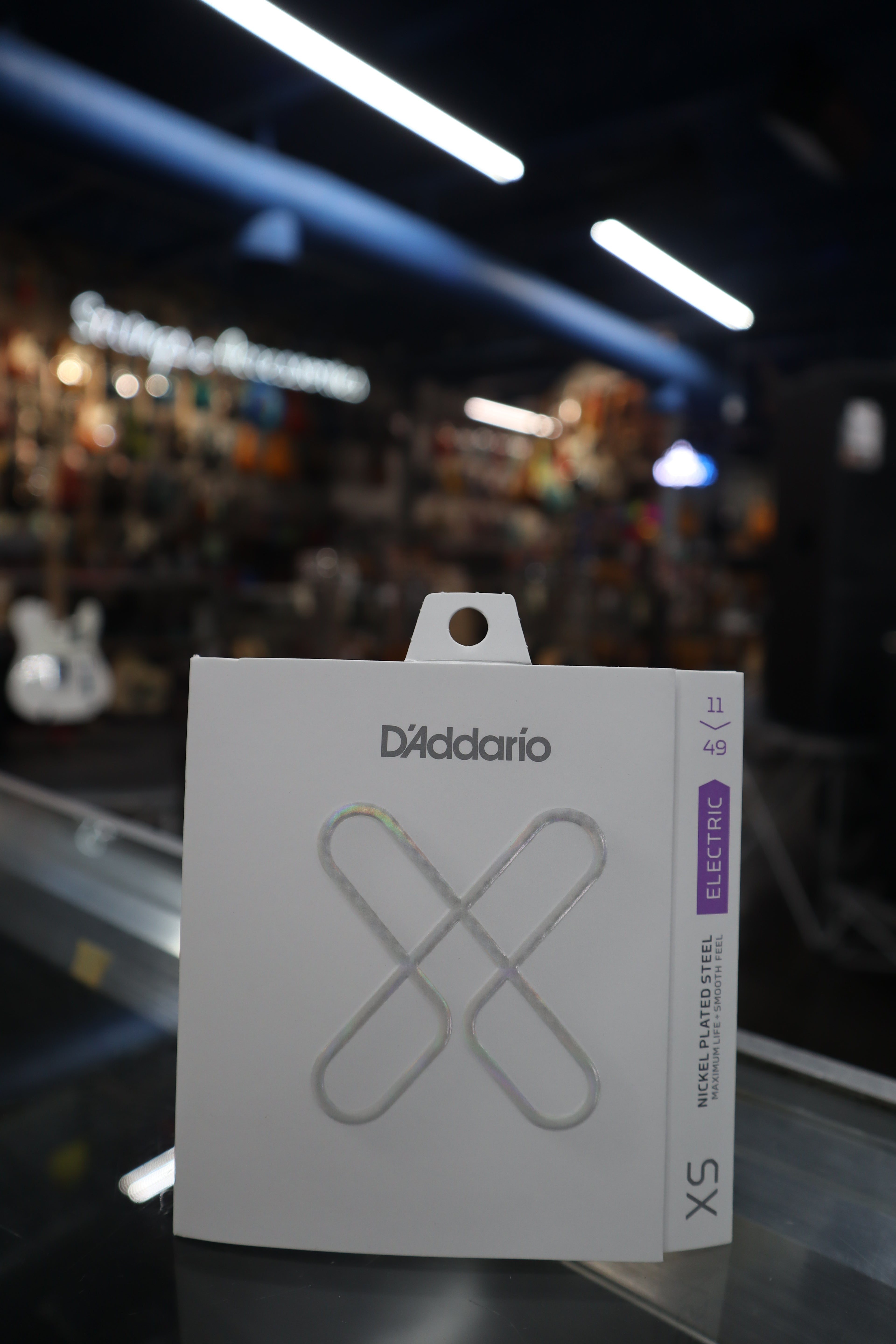 D'Addario XSE1149 11-49 Medium Coated Electric Guitar Strings