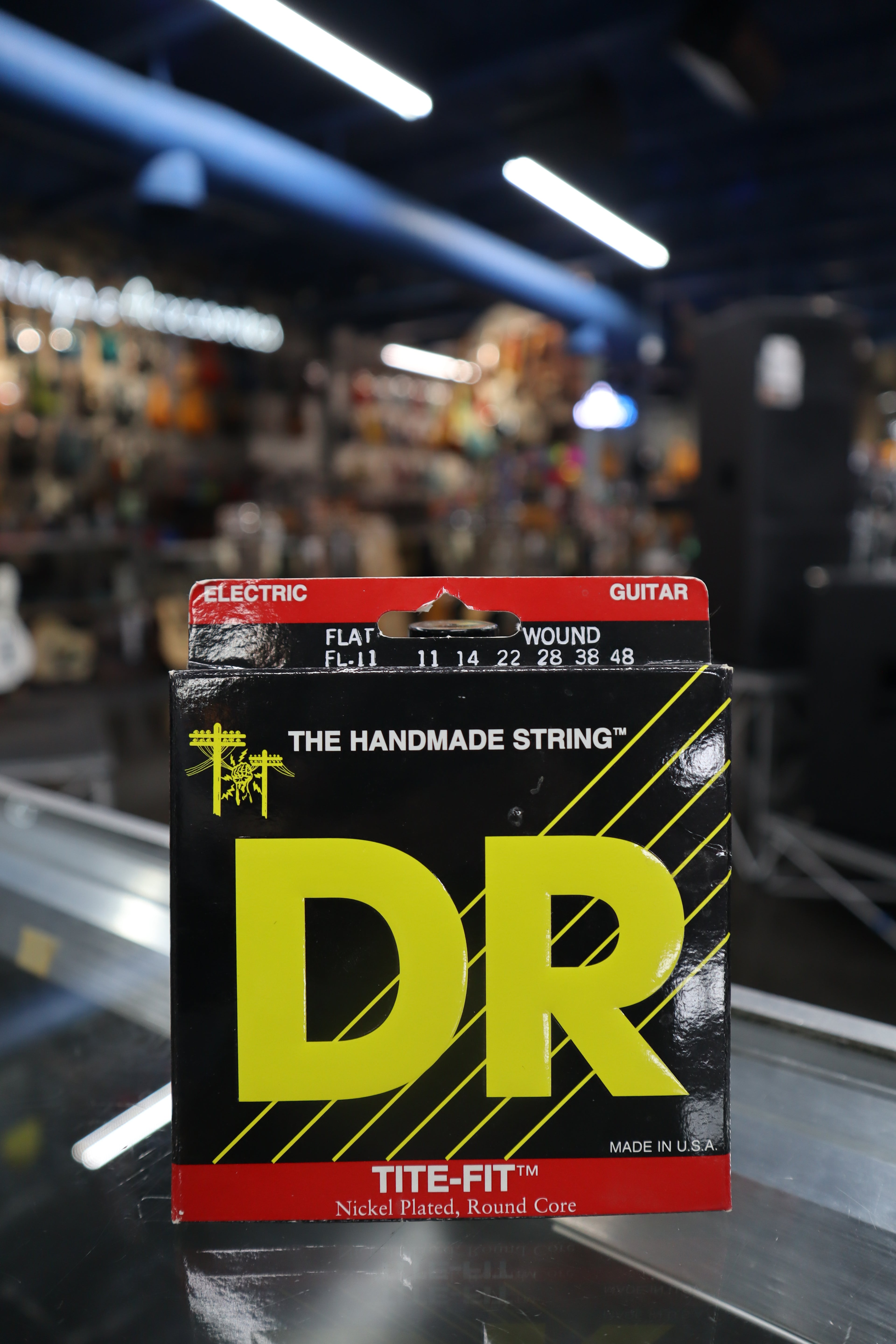 DR FL11 Flat Wound Elec Strings 11