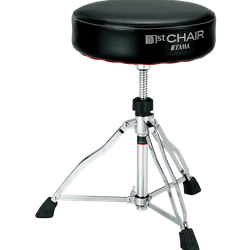 Tama HT430B 1st Chair Round Rider PVC Vinyl Top with Spin-Height Adjustment Base