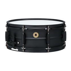Tama BST1455BK Metalworks 5.5x14" Steel Snare Drum - Black Shell with Black Hardware